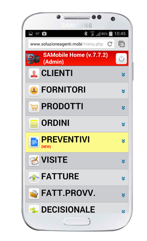 soluzione agenti mobile android